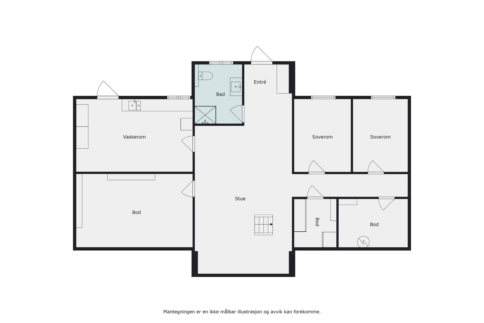 Underetasje våningshuset Galleribilde
