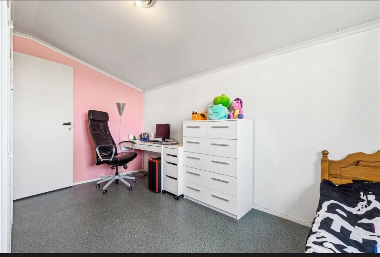 Soverommene har varierende størrelse og gir fleksible innredningsmuligheter. Galleribilde