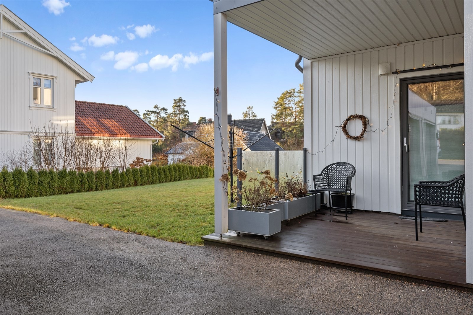 Her kan man nyte fine sommerdager. Galleribilde