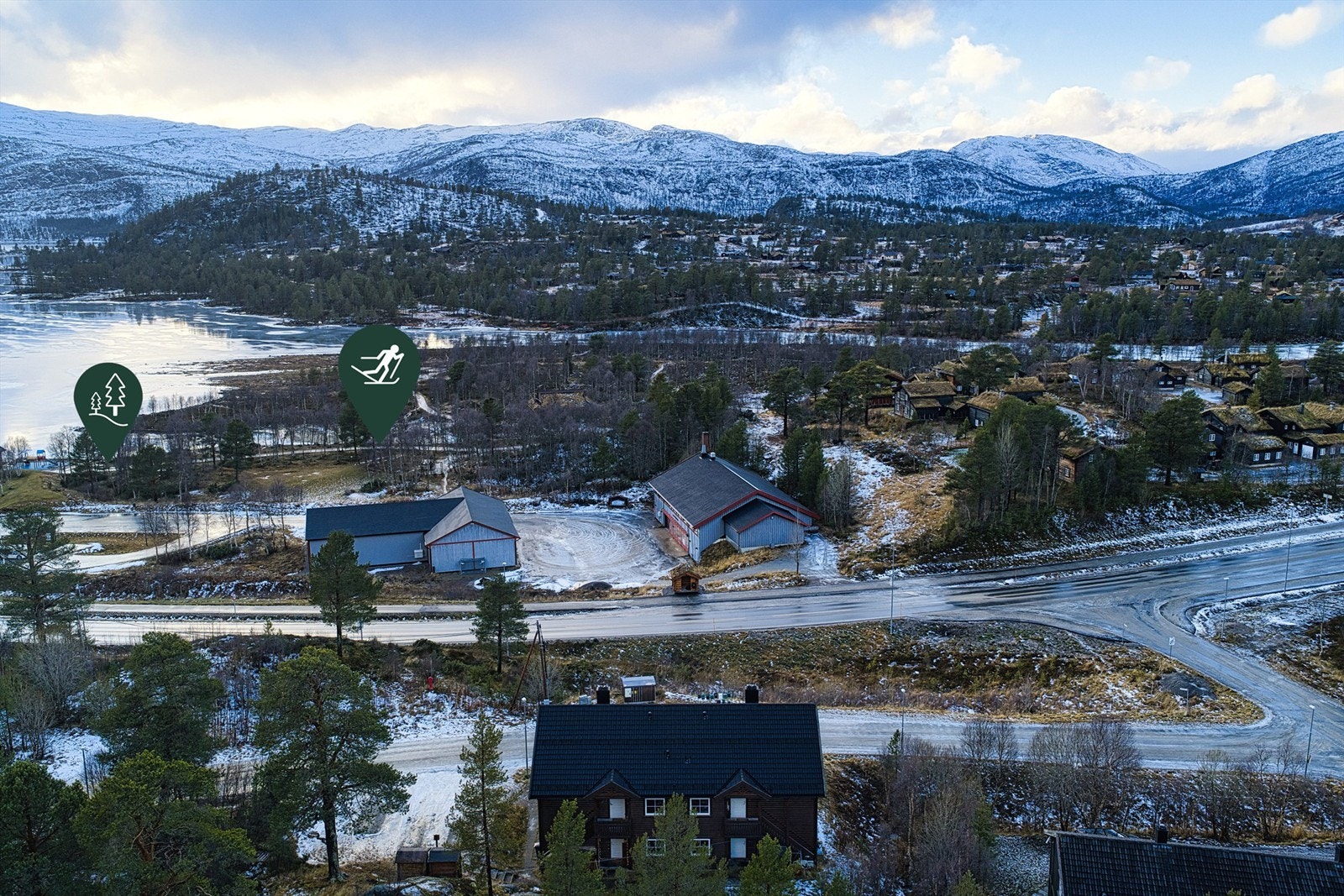 Nærheten til friområde og badeplasss. Galleribilde