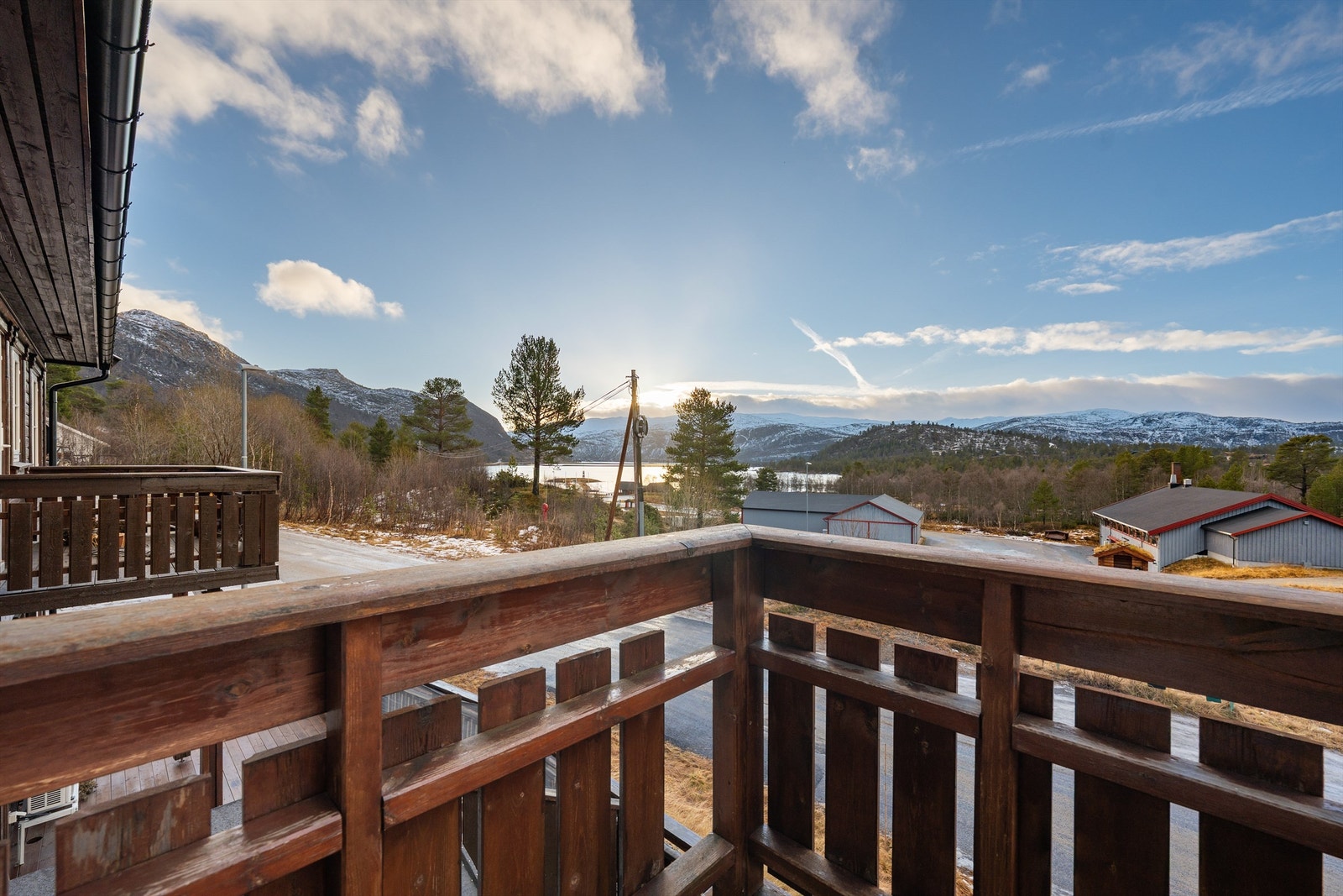 Utsikten mot Hartevann. Galleribilde