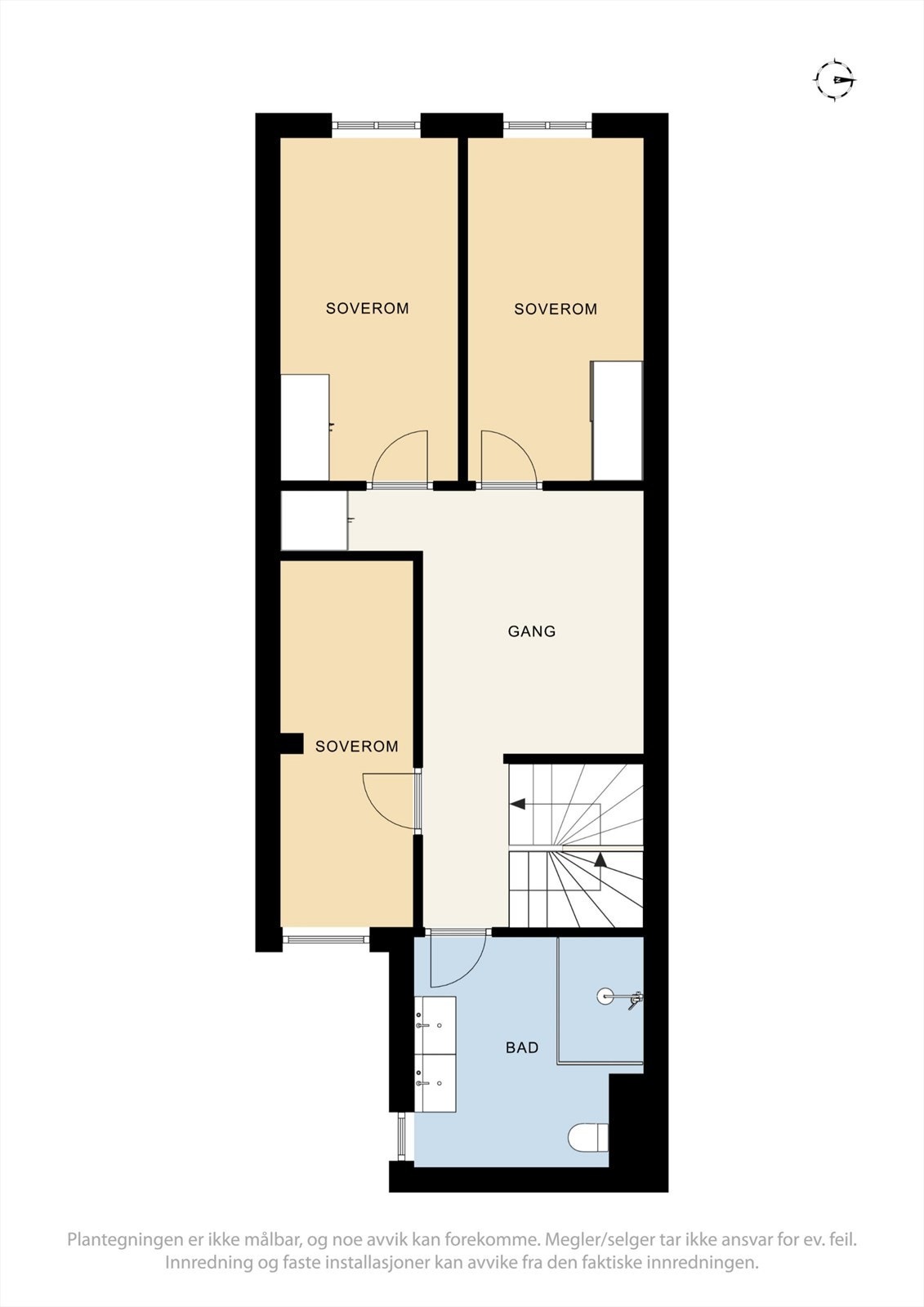 Plantegning - 2. etasje. Galleribilde