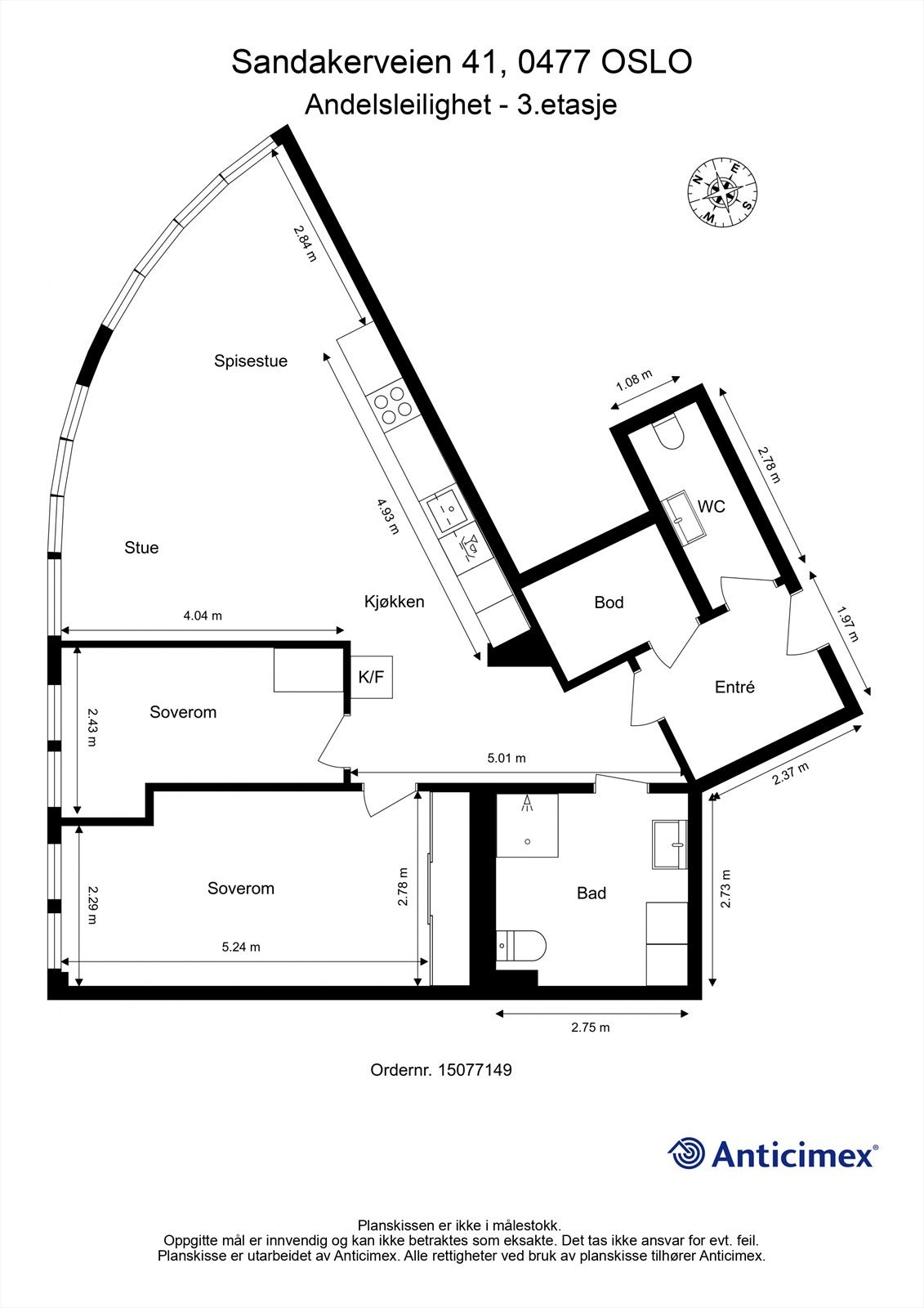 Planløsning. Galleribilde