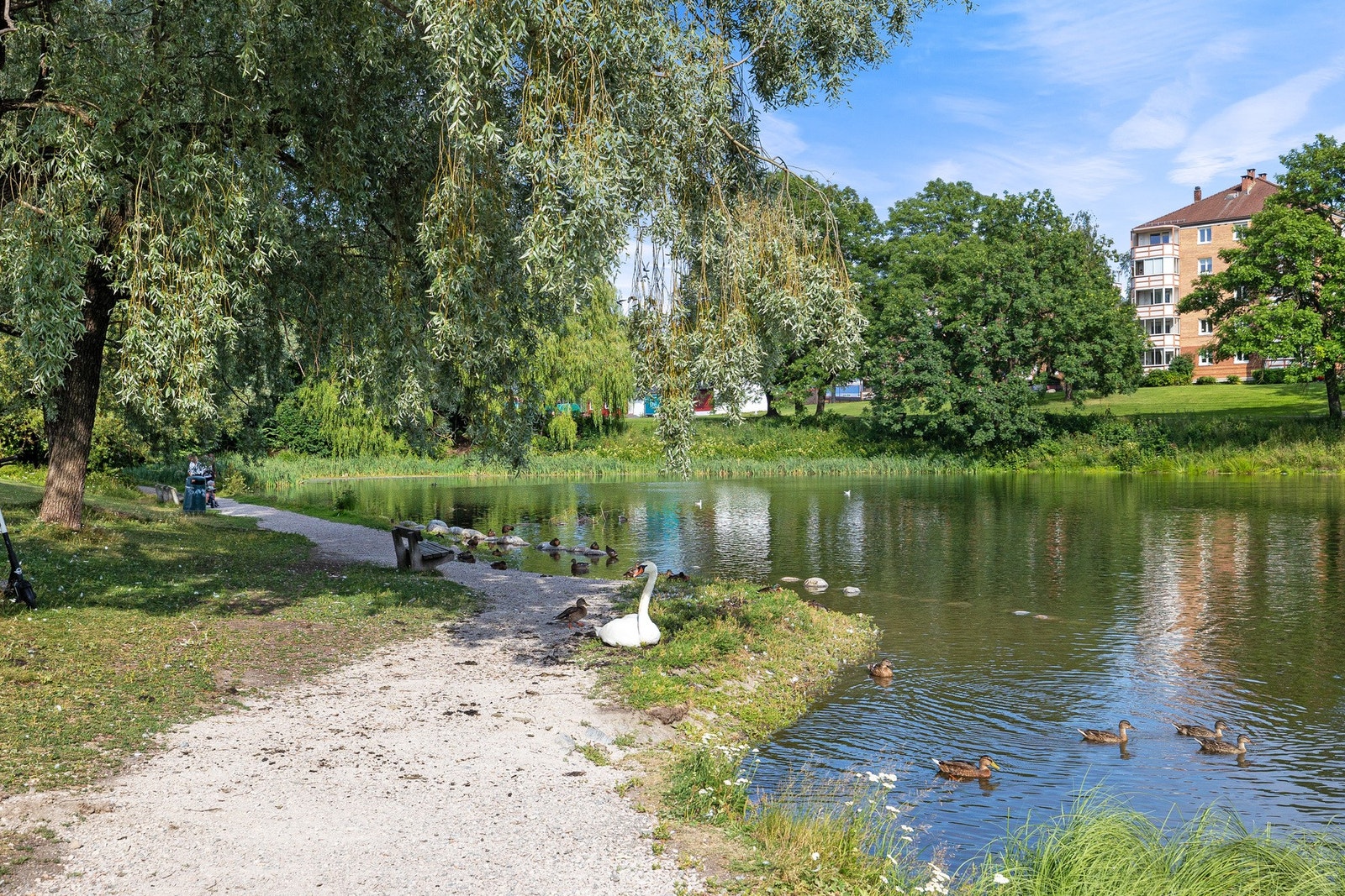 Valle Hovin - Hovindammen Galleribilde