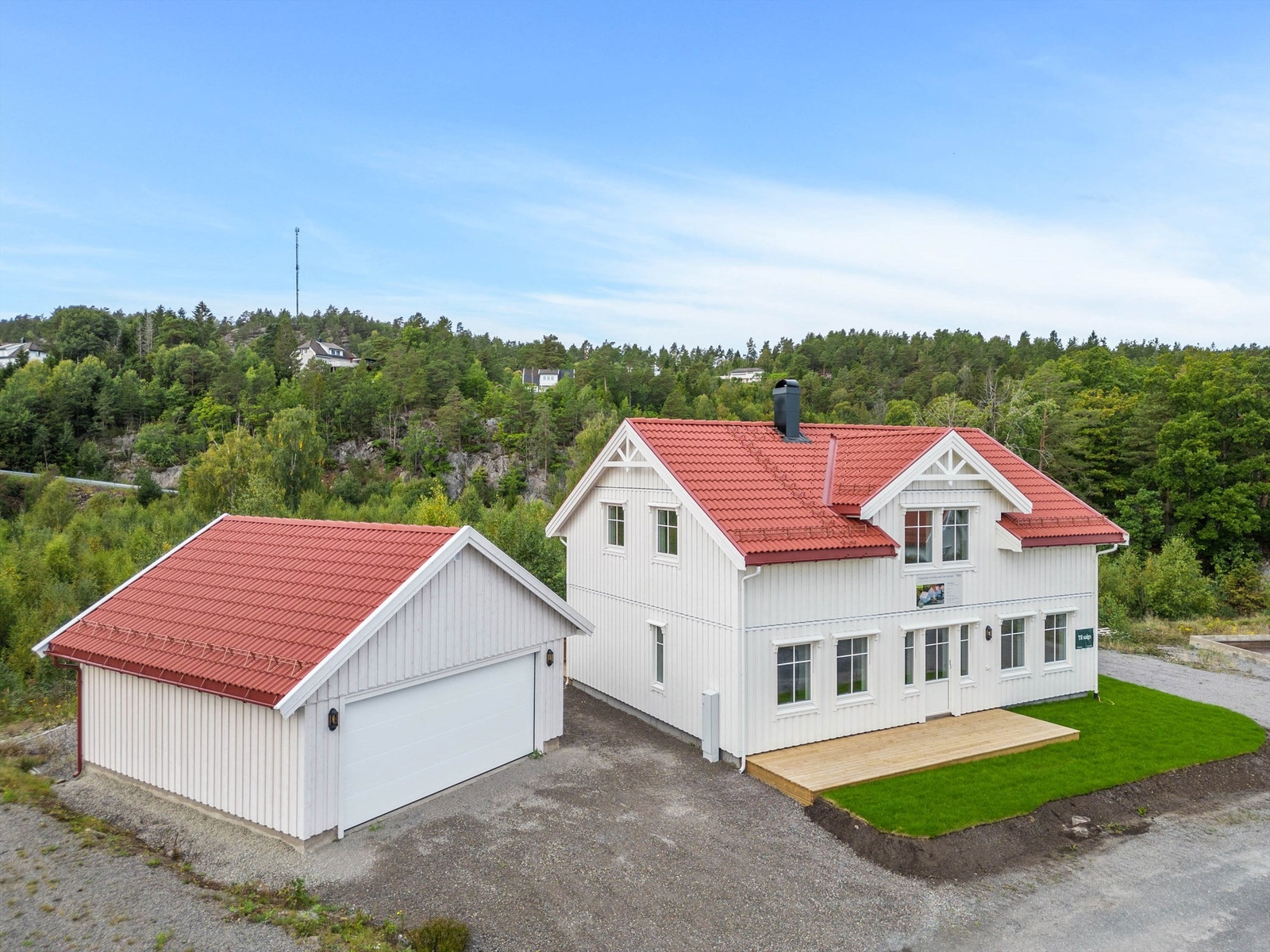 Sjønær og flott beliggenhet. Enebolig med dobbel garasje fra 2022 Galleribilde