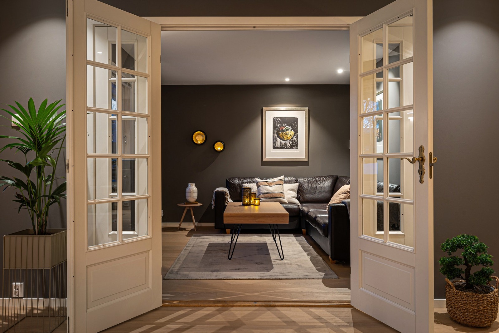 Inn til Tv-stue. Galleribilde