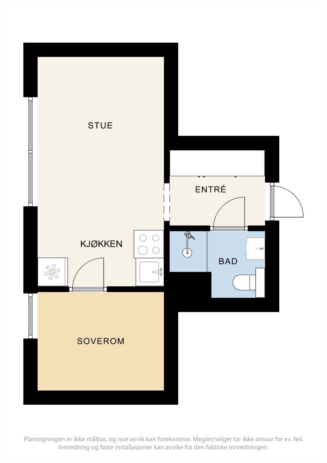 Plantegning. Velkommen til visning! Galleribilde