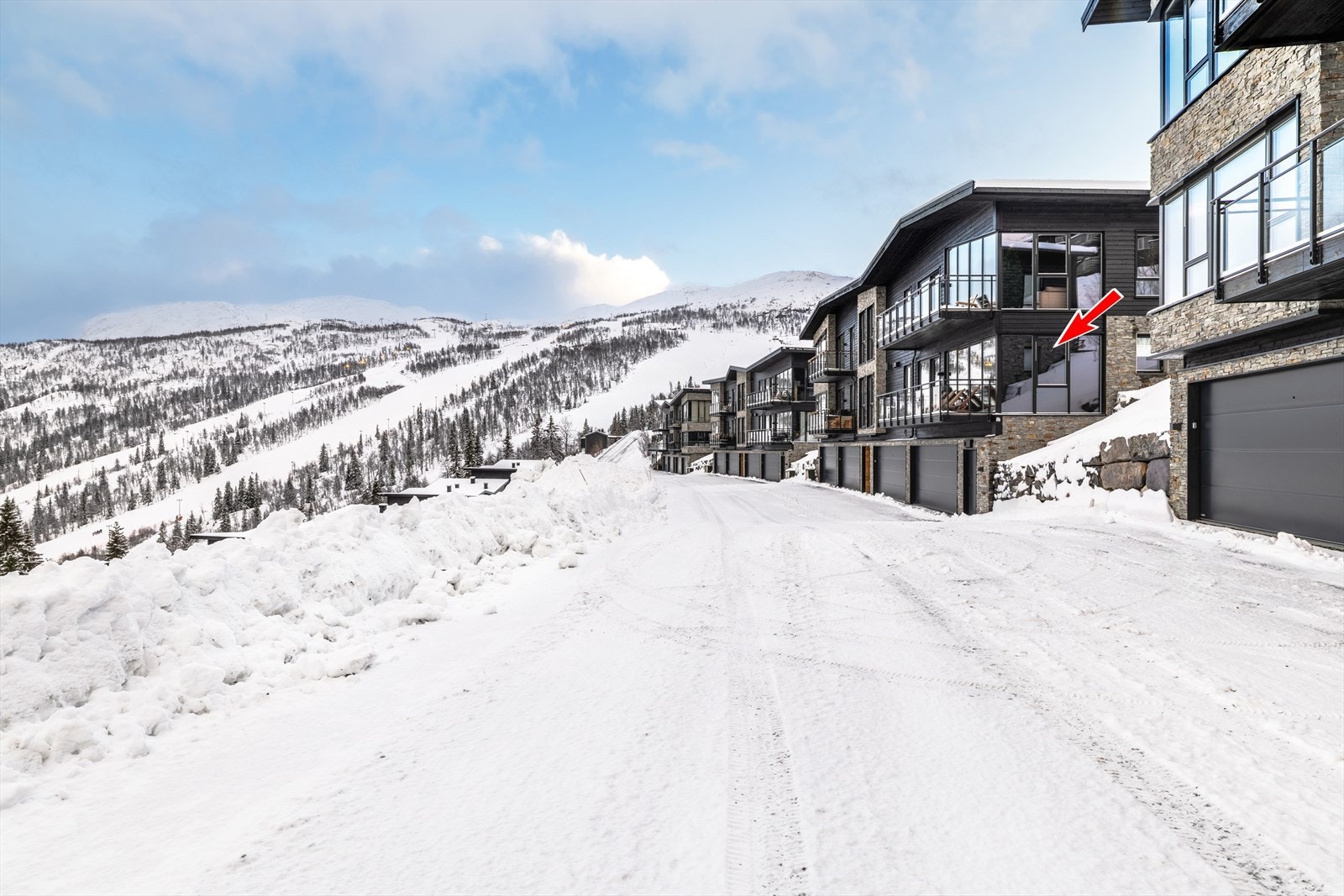Her er det bare og nyte ski inn ut og juleferie! Galleribilde