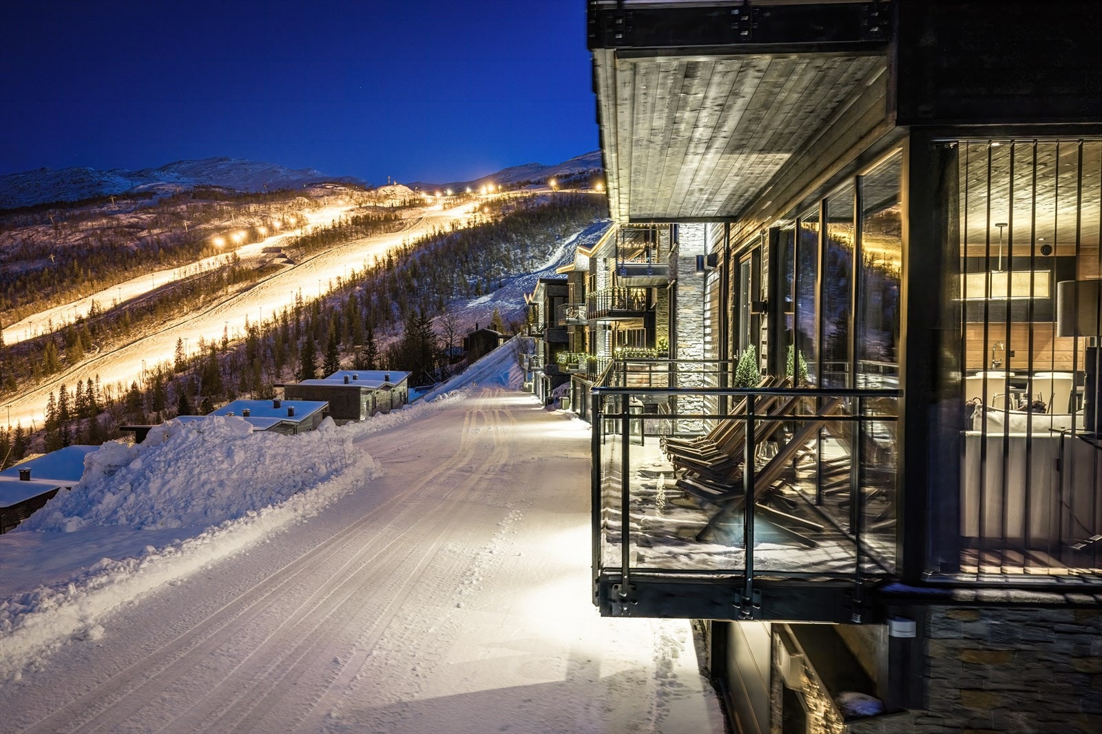 Når utsikten er vid og følelsen er ekte - fjellivet på sitt mest elegante. Galleribilde