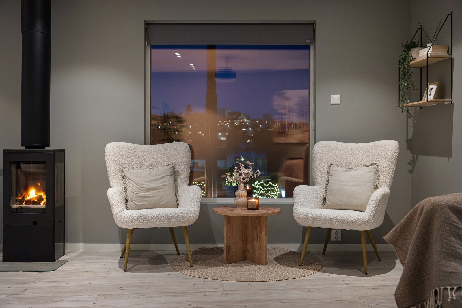 Fantastisk utsikt fra stuen. Galleribilde