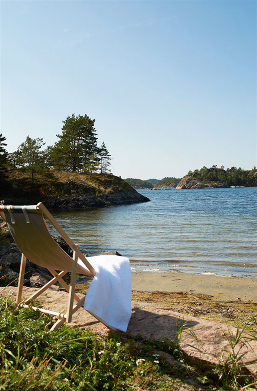 Sandstrand få meter unna! Galleribilde