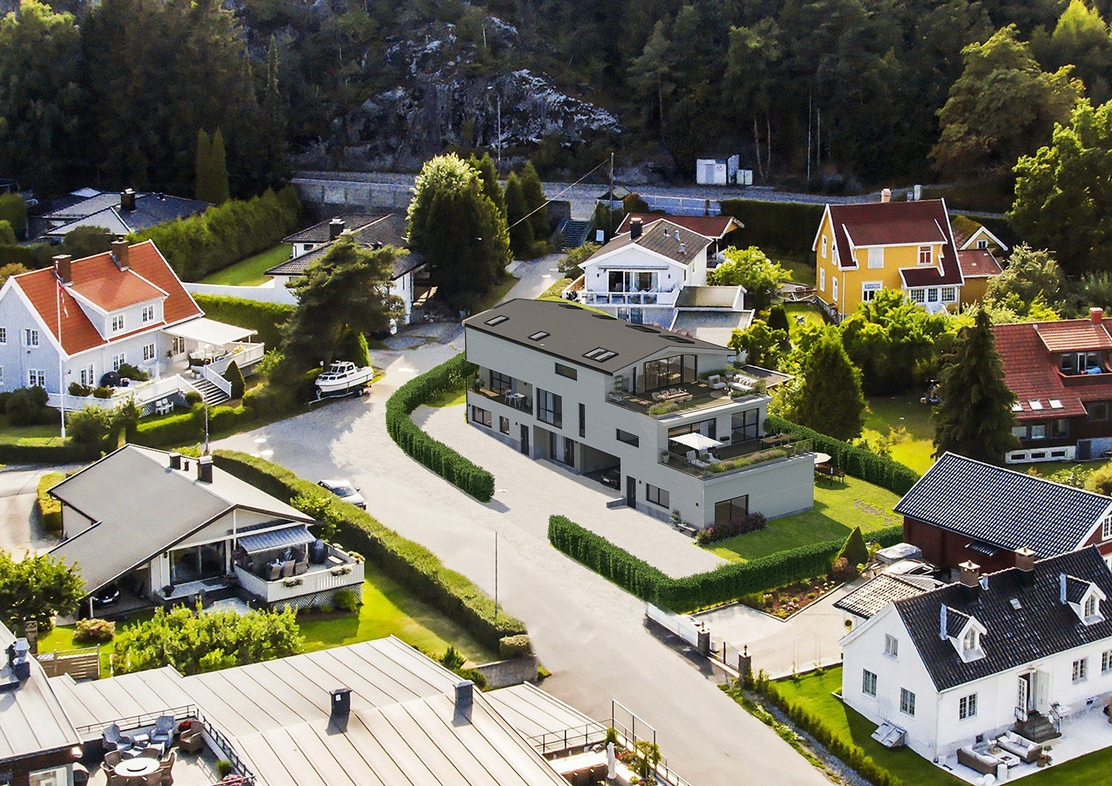 Godkjent prosjekt. Galleribilde