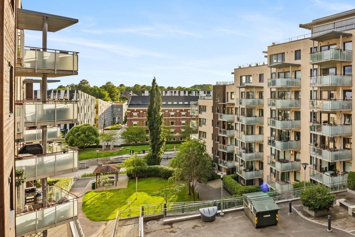 God utsikt mot Akerselva. Galleribilde