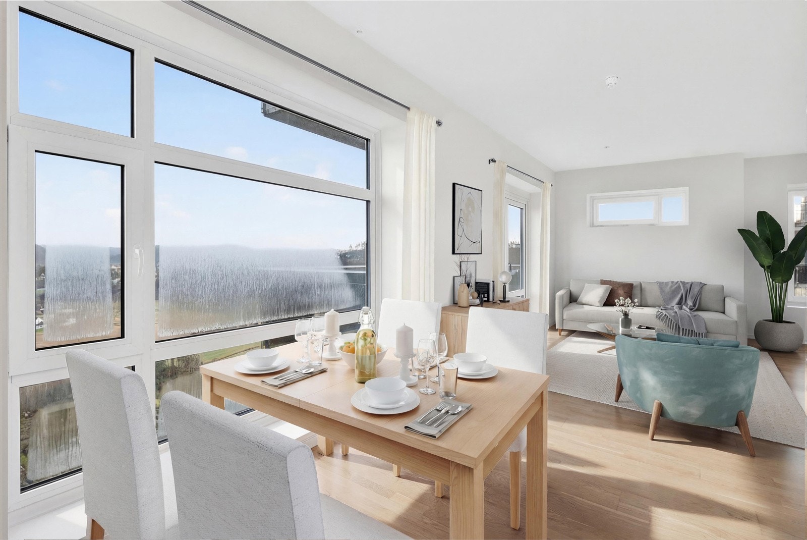 Lys og pen leilighet uten mye slitasje Galleribilde