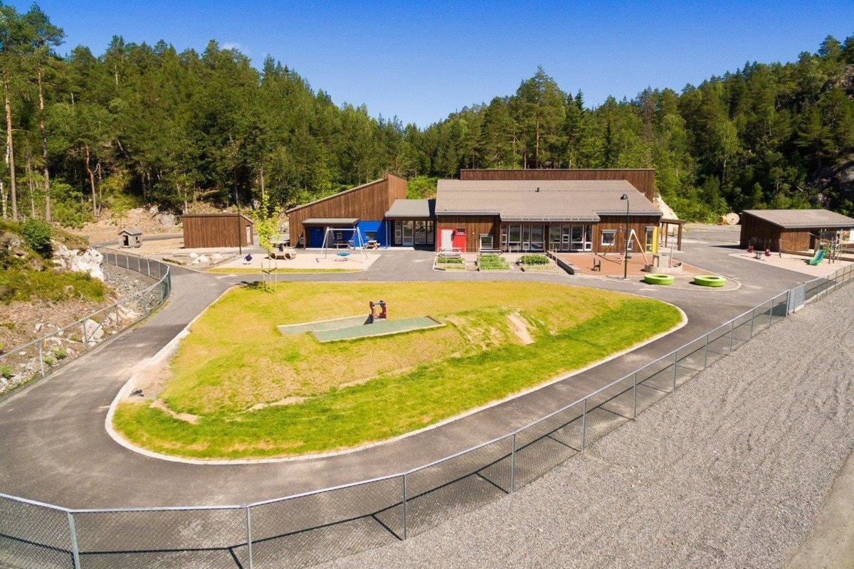 Kommunal barnehage i boligfeltet Galleribilde