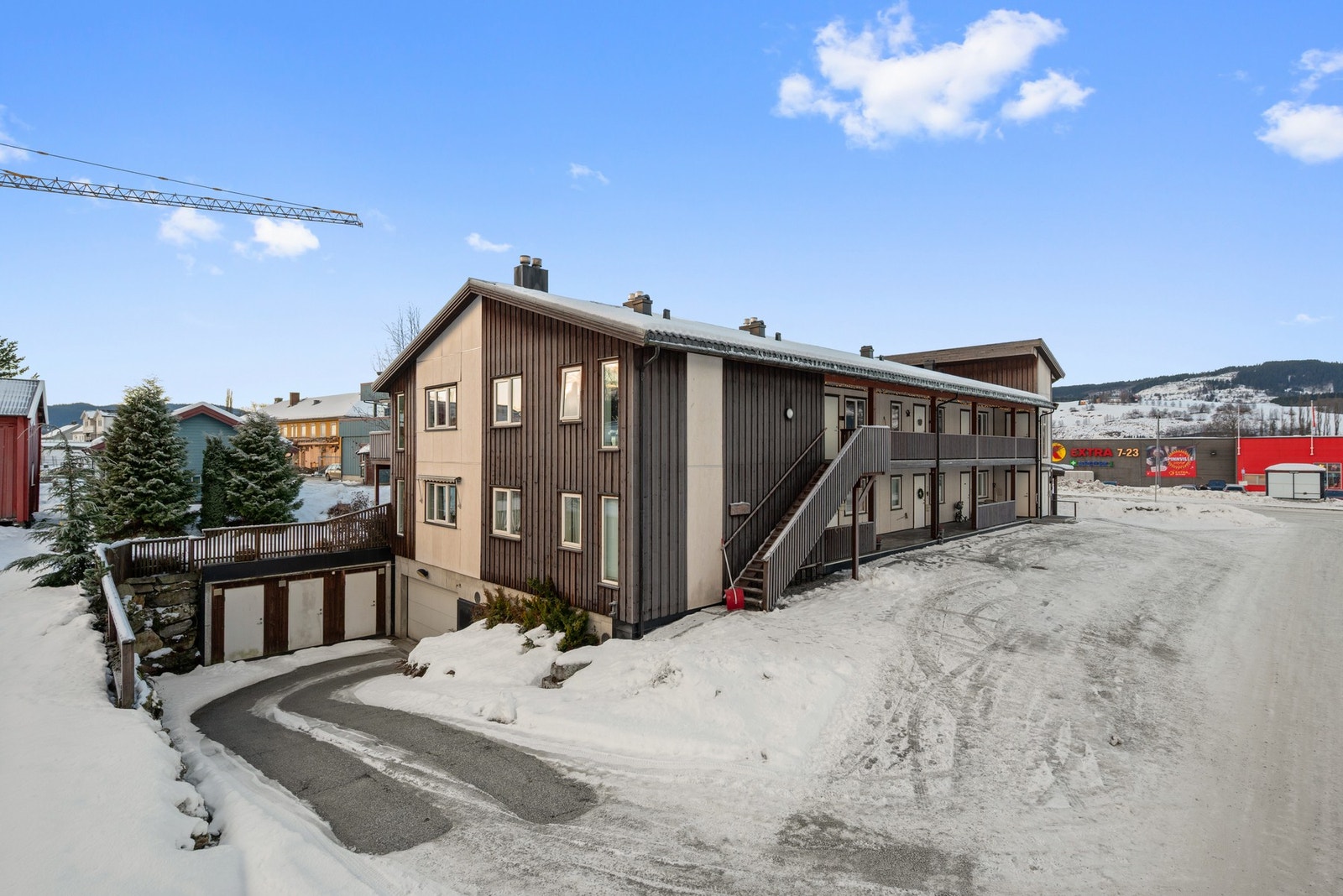 Parkering i parkeringskjeller Galleribilde