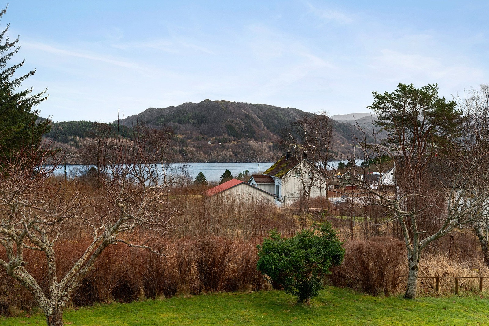 Flott utsikt over Kornstadfjorden Galleribilde