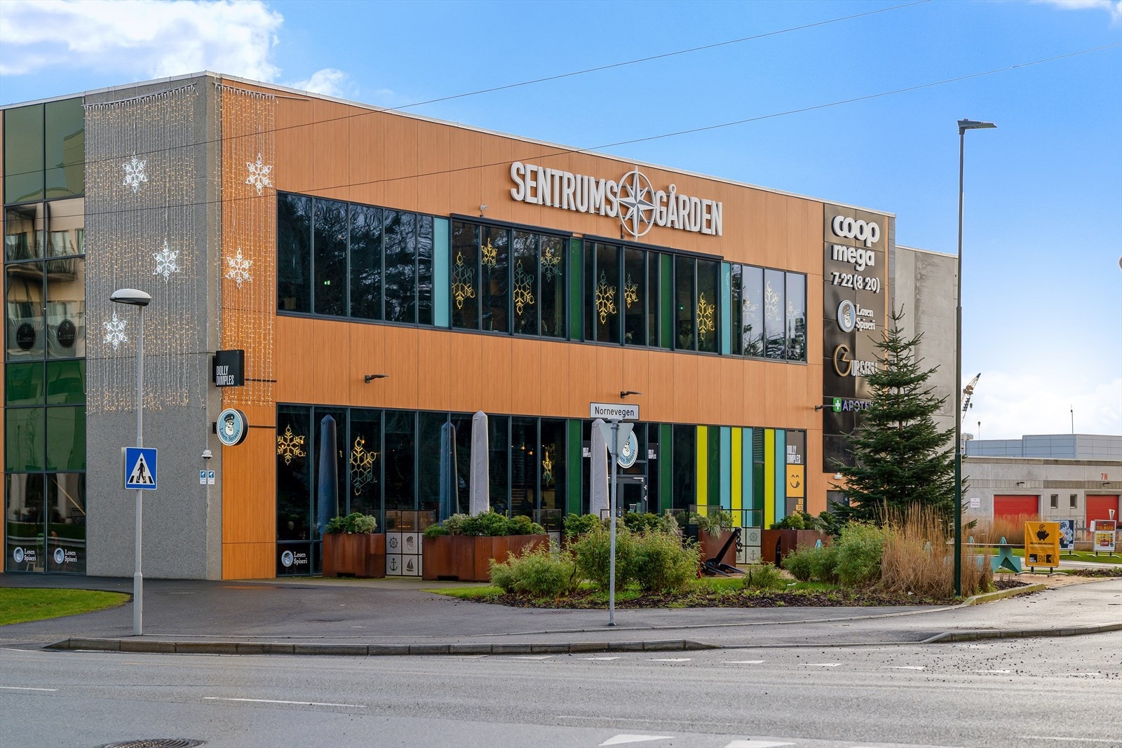 En rekke servicetilbud like ved Galleribilde