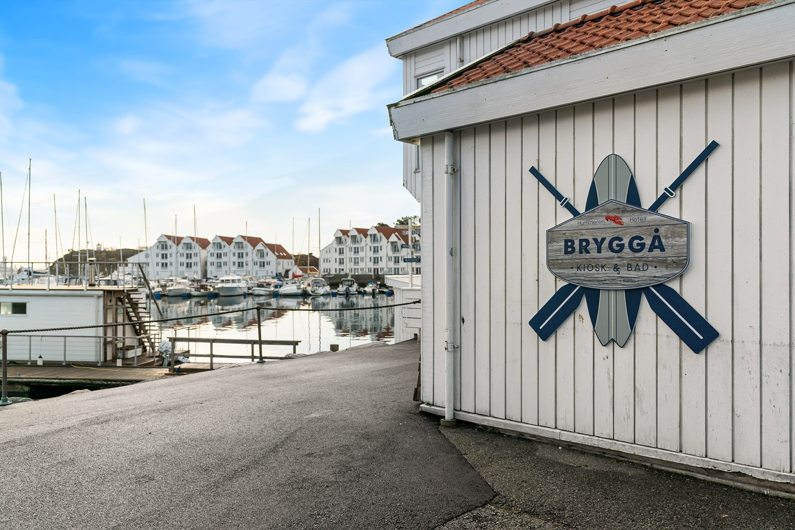 Ferske reker handler du like ved Galleribilde