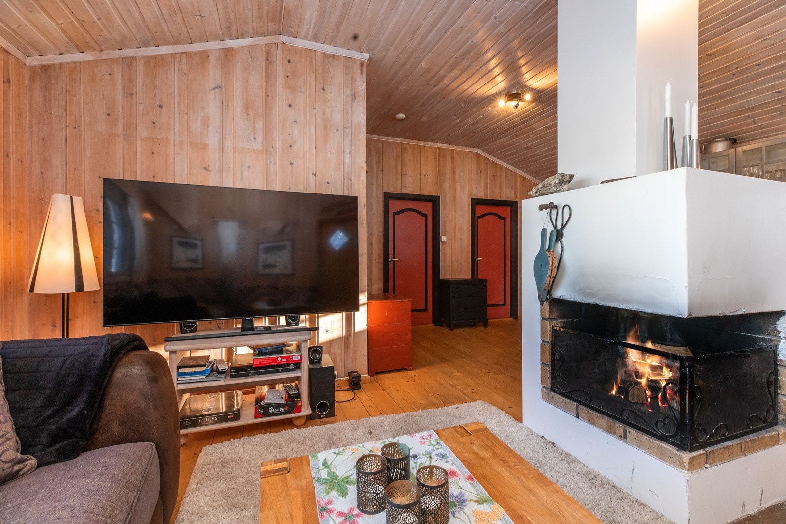 Det ble i 2025 montert nytt sikringsskap i hytta Galleribilde