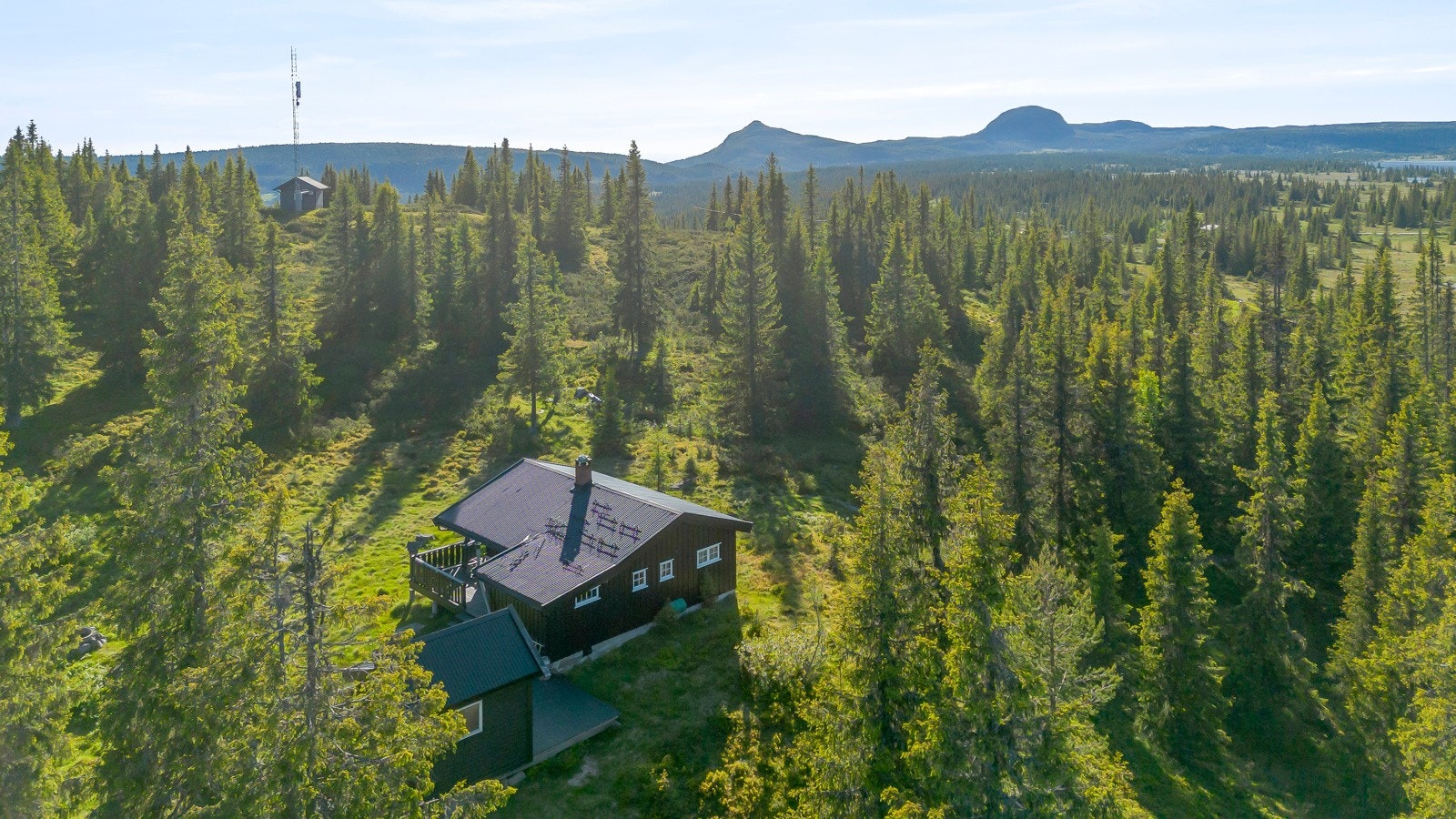 Det ble i 2025 etablert vei opp til hytta Galleribilde