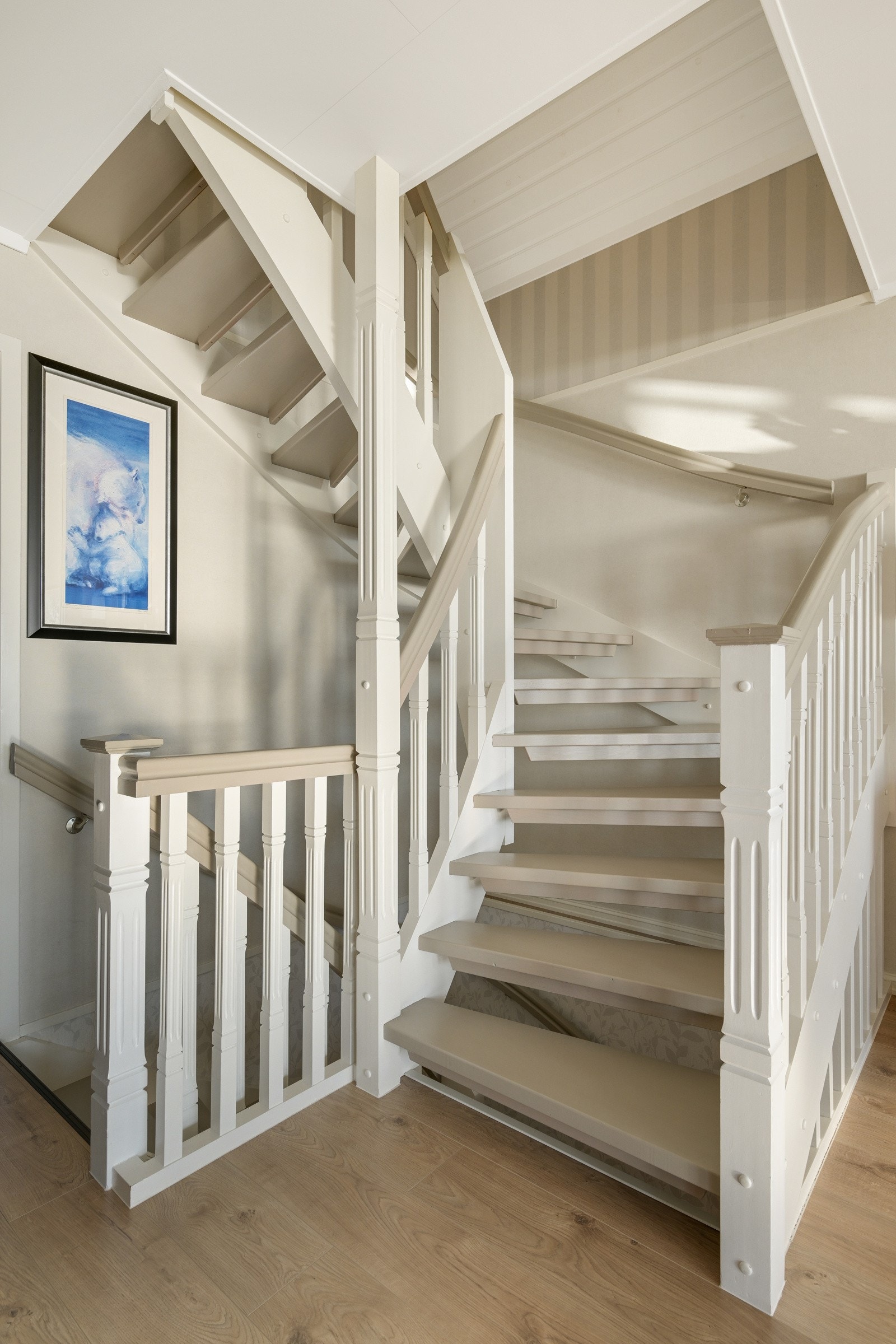 Da fortsetter vi opp til 2. etasje Galleribilde