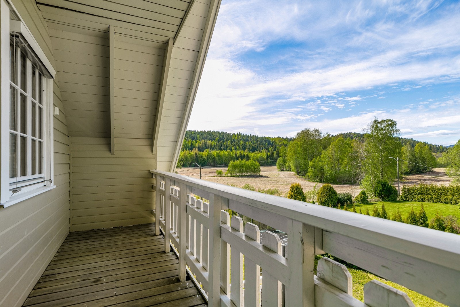 Balkong utenfor soverom 1 Galleribilde