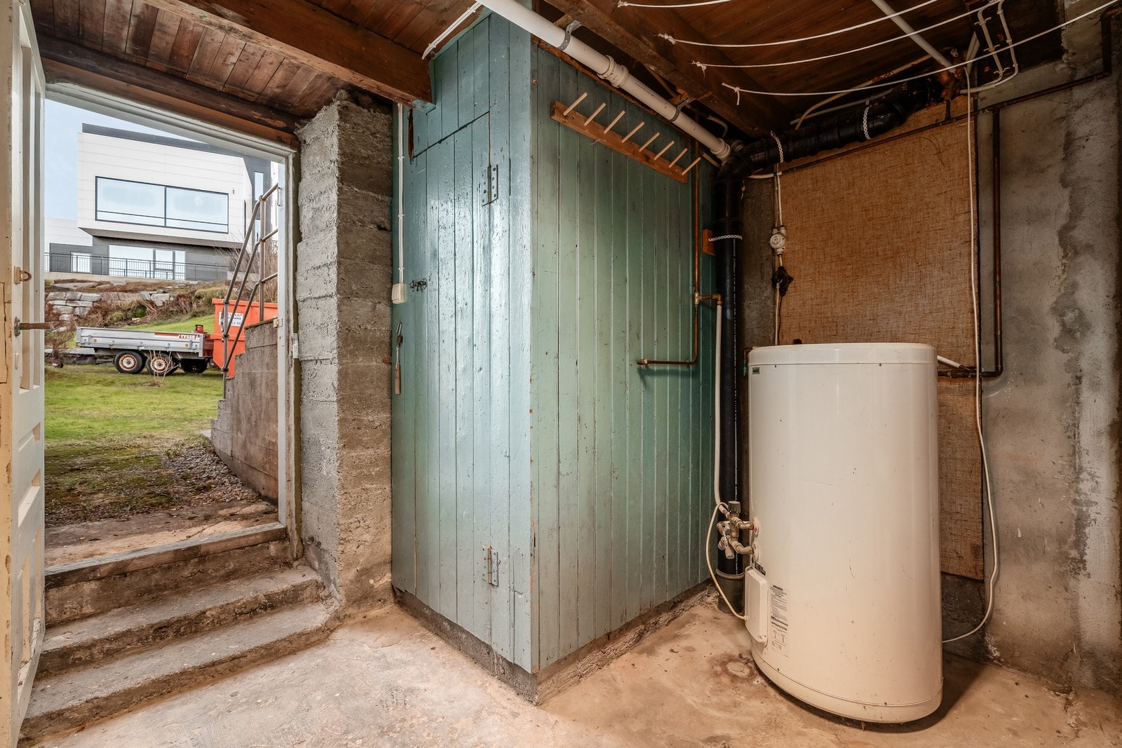 Underetasjen består av to deler. Galleribilde