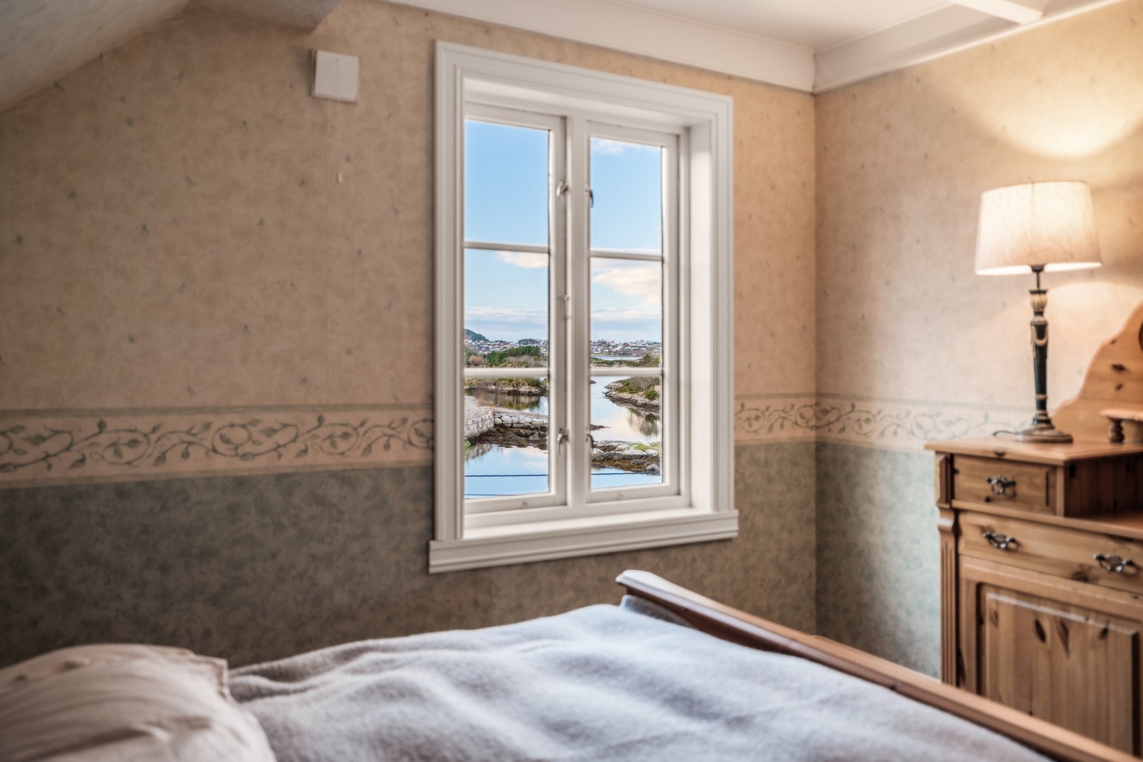 Sjøutsikt fra soverom 1. Galleribilde