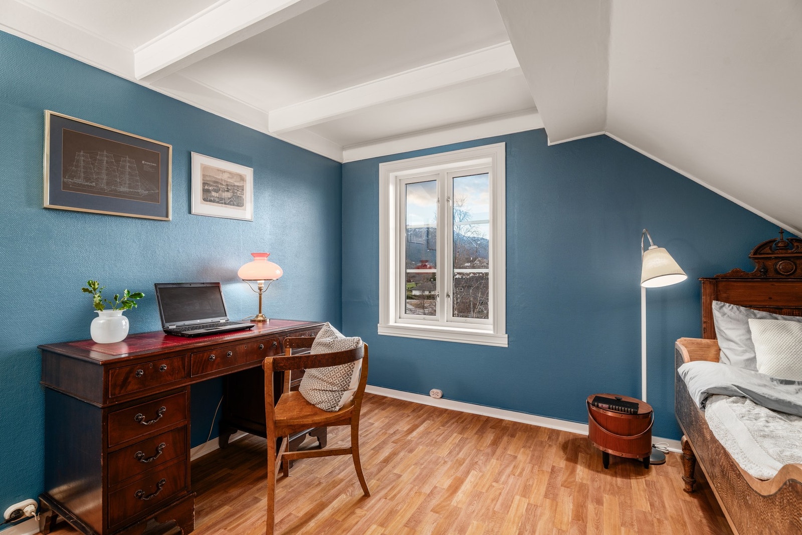 Soverom 3 kan passe bra til barnerom/kontor/gjesterom. Galleribilde