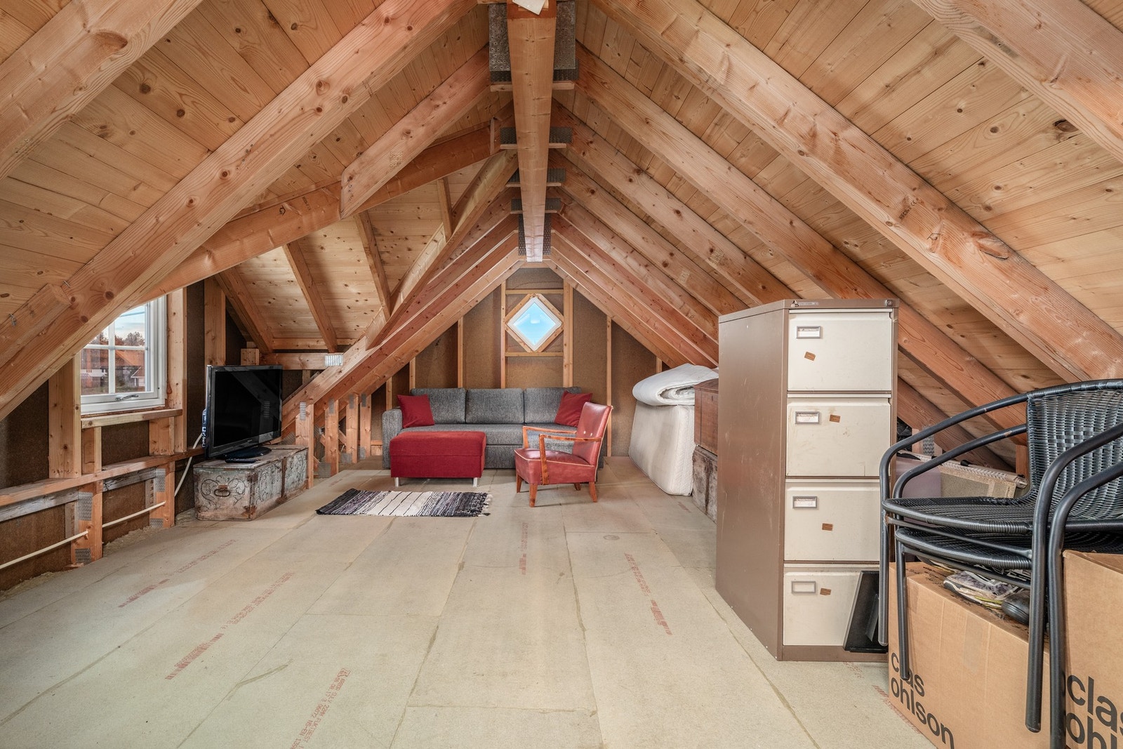 Et disponibelt garasjeloft kan også være kjekt å ha. Galleribilde