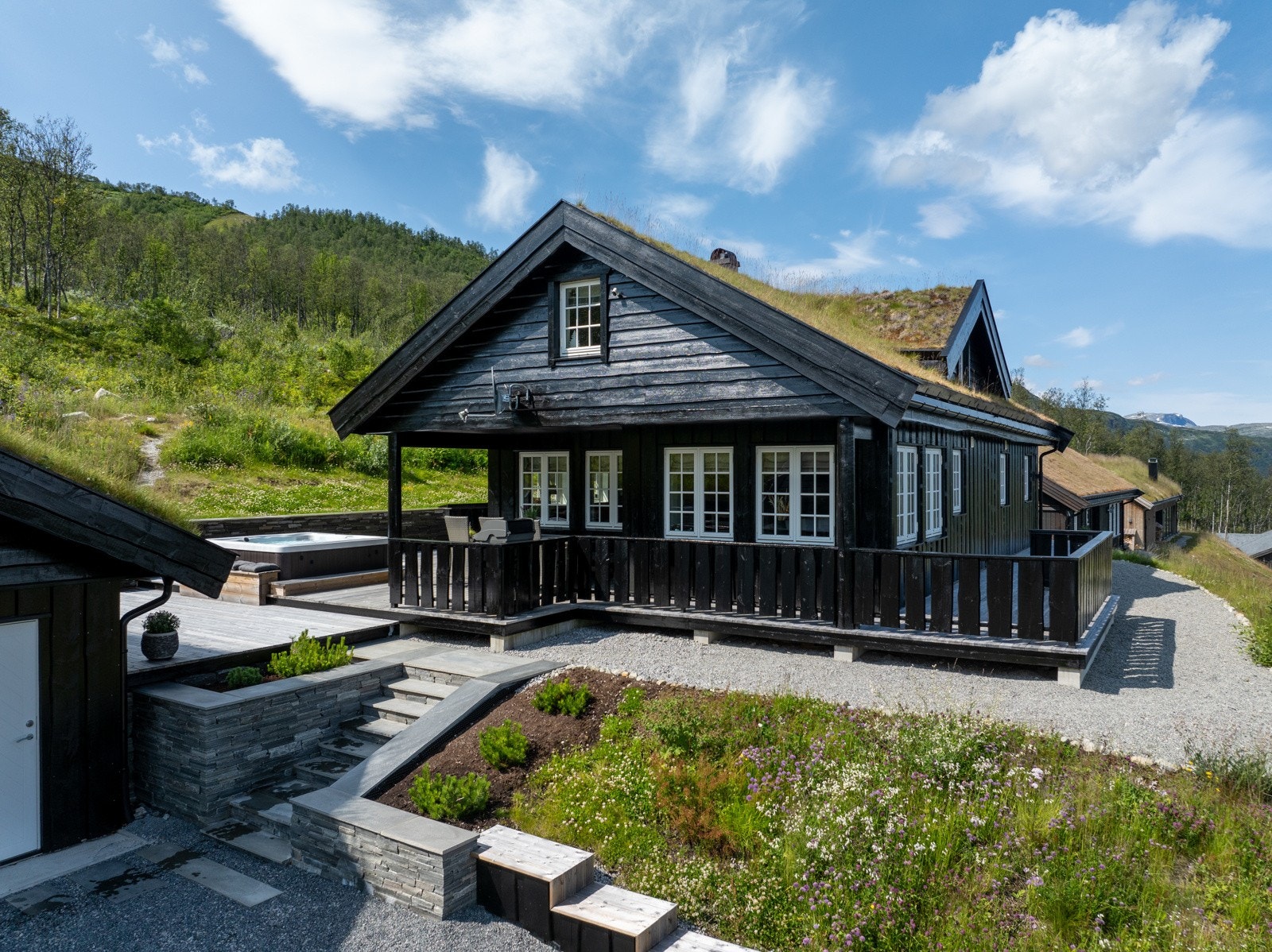 En særs tiltalende og påkostet hytte. Galleribilde