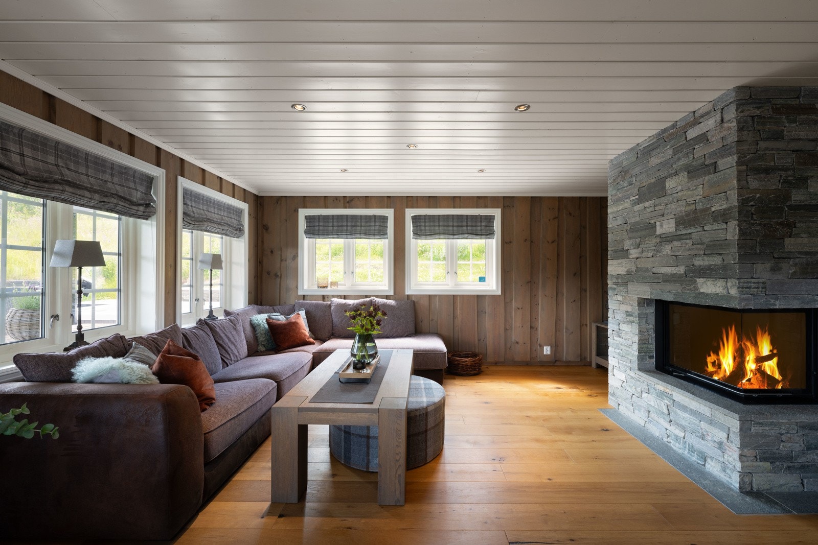 Her faller man garantert til ro etter en lang dag ute på ski eller med fjellskoene på. Galleribilde