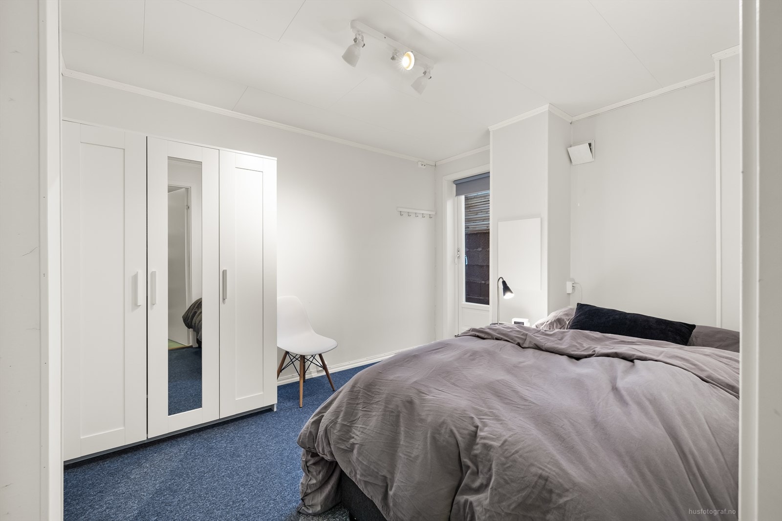 Soverom 4 i kjeller (opprinnelig bod - ikke omsøkt til rom for varig opphold). Galleribilde