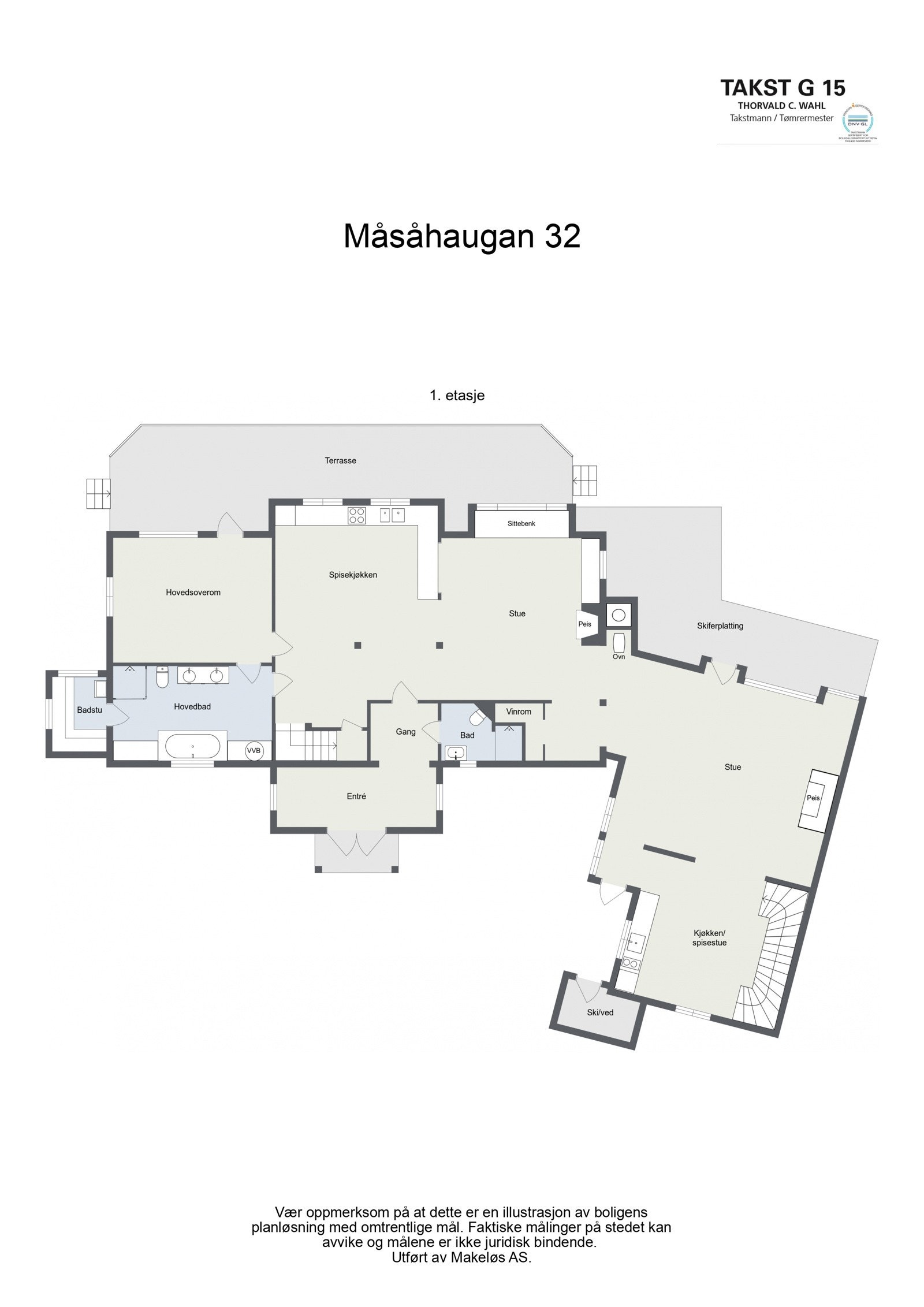 Måsåhaugan 32 - 1. etg. Galleribilde