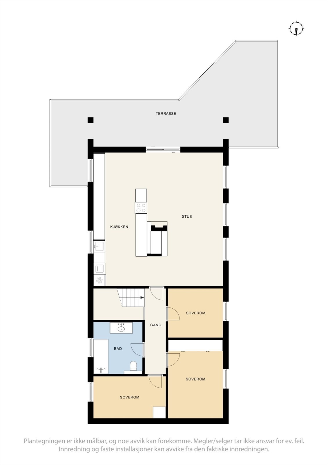 Plantening 1. etg. Galleribilde