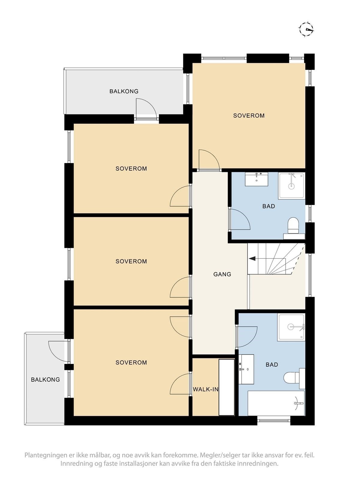 Plantegning - 2. etasje Galleribilde