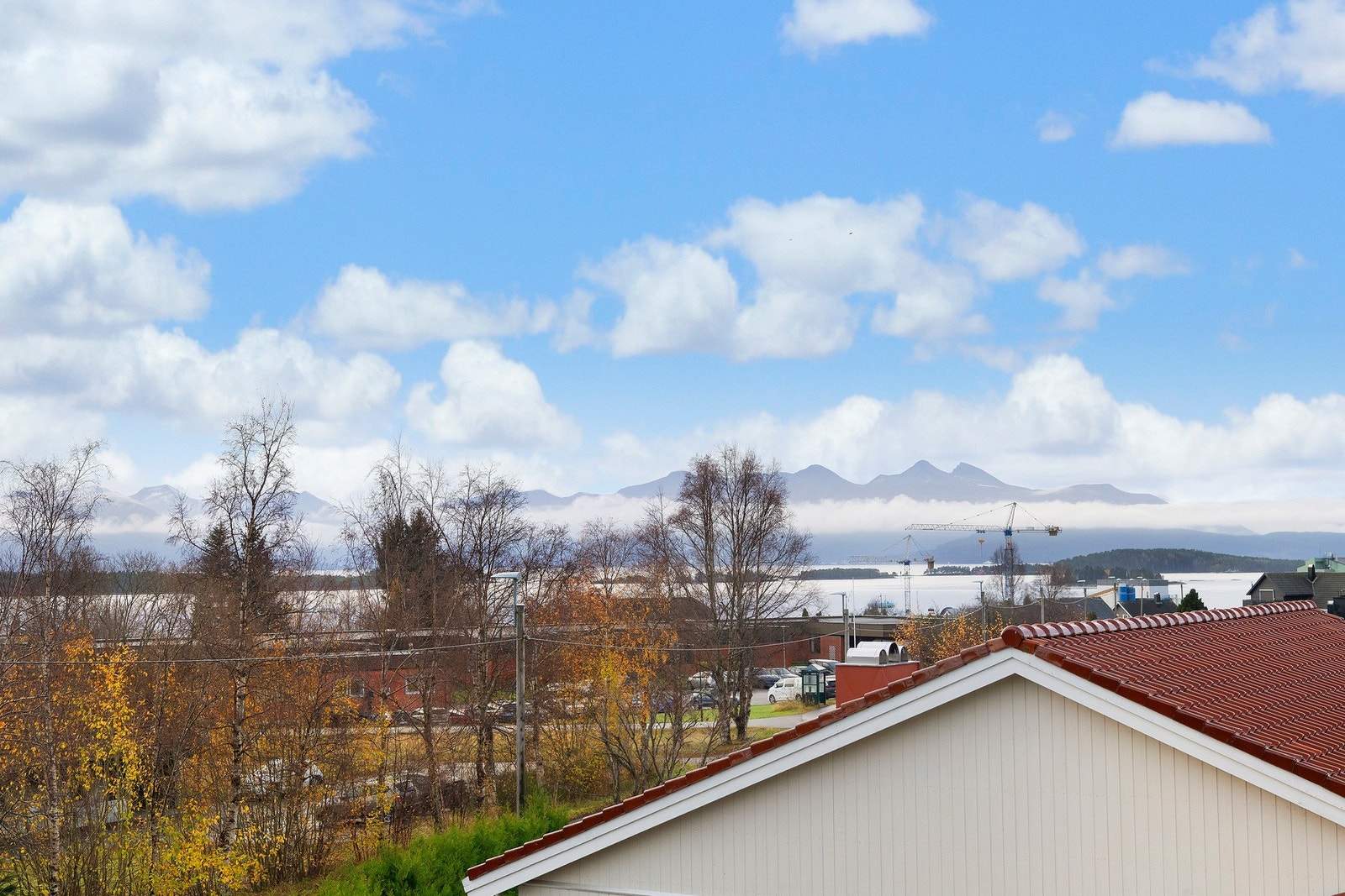 Utsikt fra veranda. Galleribilde
