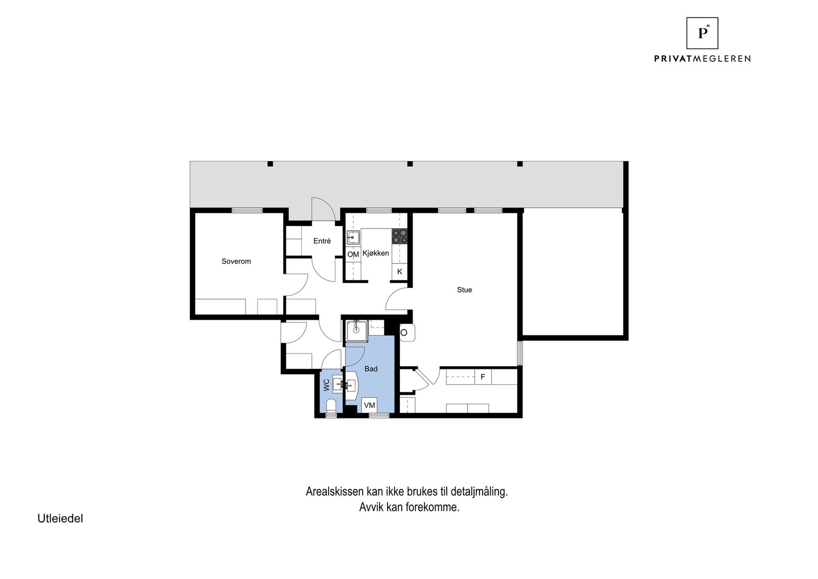 Plantegning underetasje Galleribilde