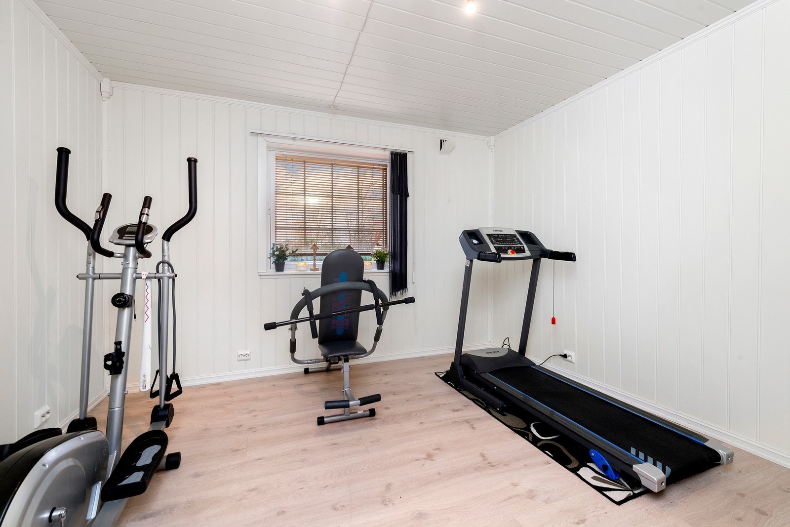 Rommet er i dag i bruk som treningssrom. Rommet er ikke godkjent til rom for varig opphold. Galleribilde