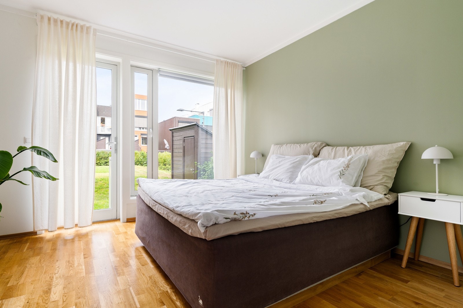 Rekkehuset kan by på 4 soverom fordelt på flere plan. Galleribilde