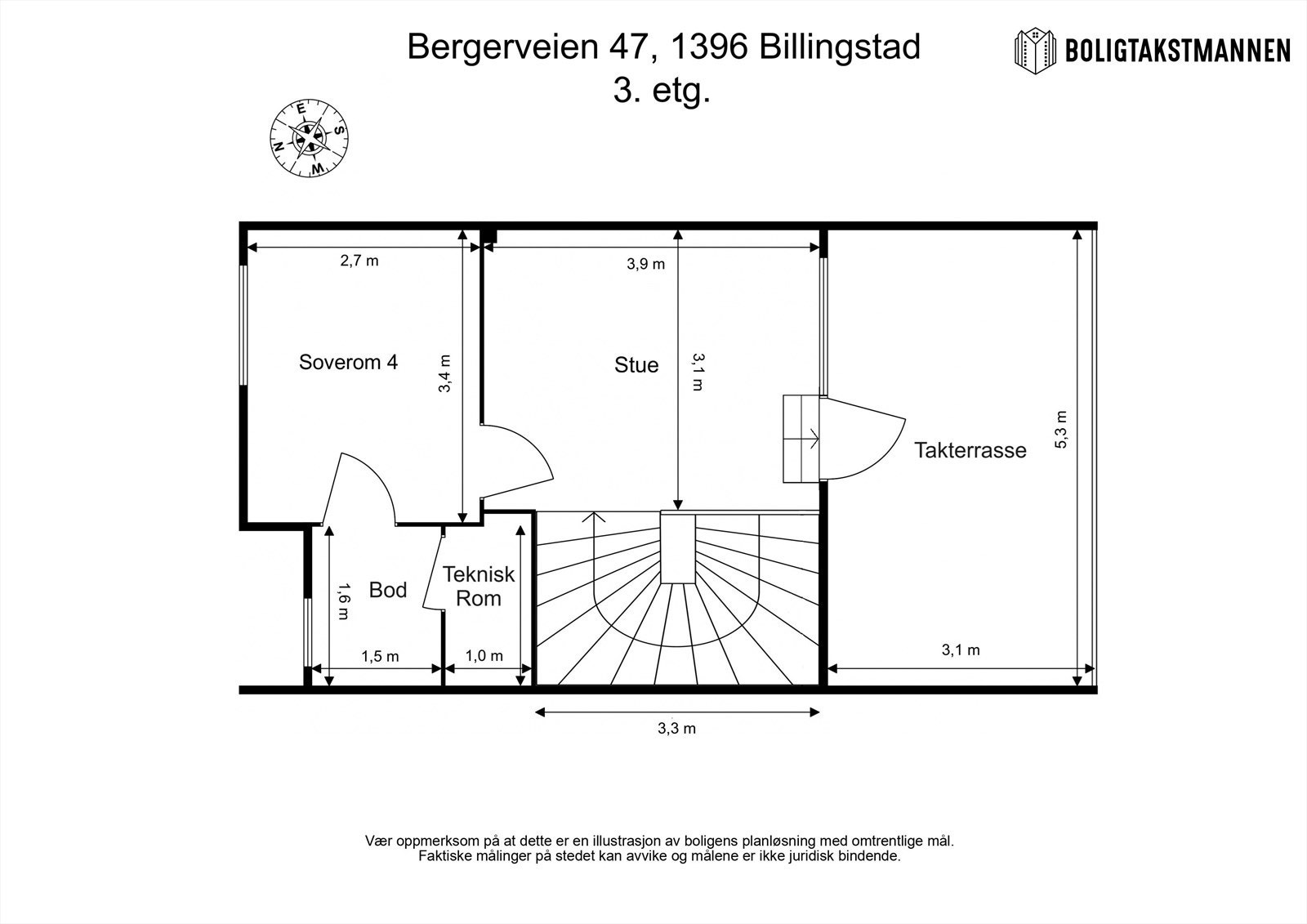 3. Etasje Galleribilde