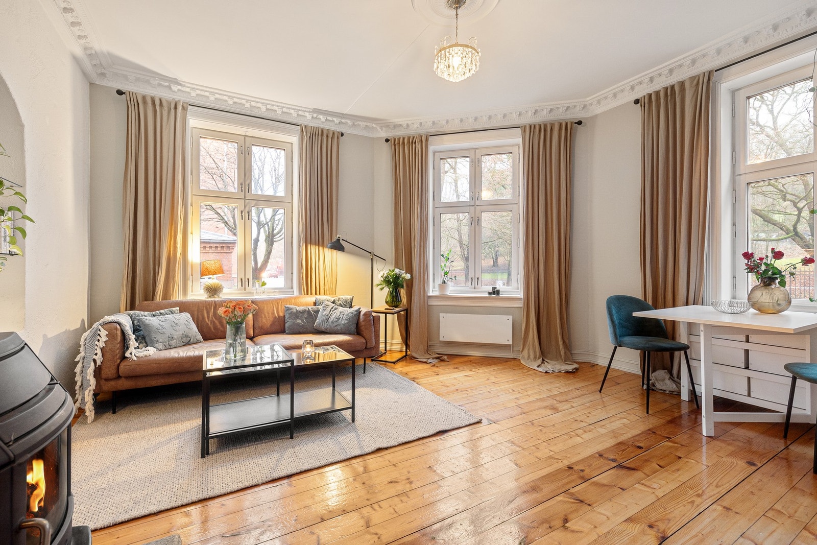 Velkommen til denne vakre leiligheten i Jens Bjelkes gate! Foto: Trond Walsø. Galleribilde