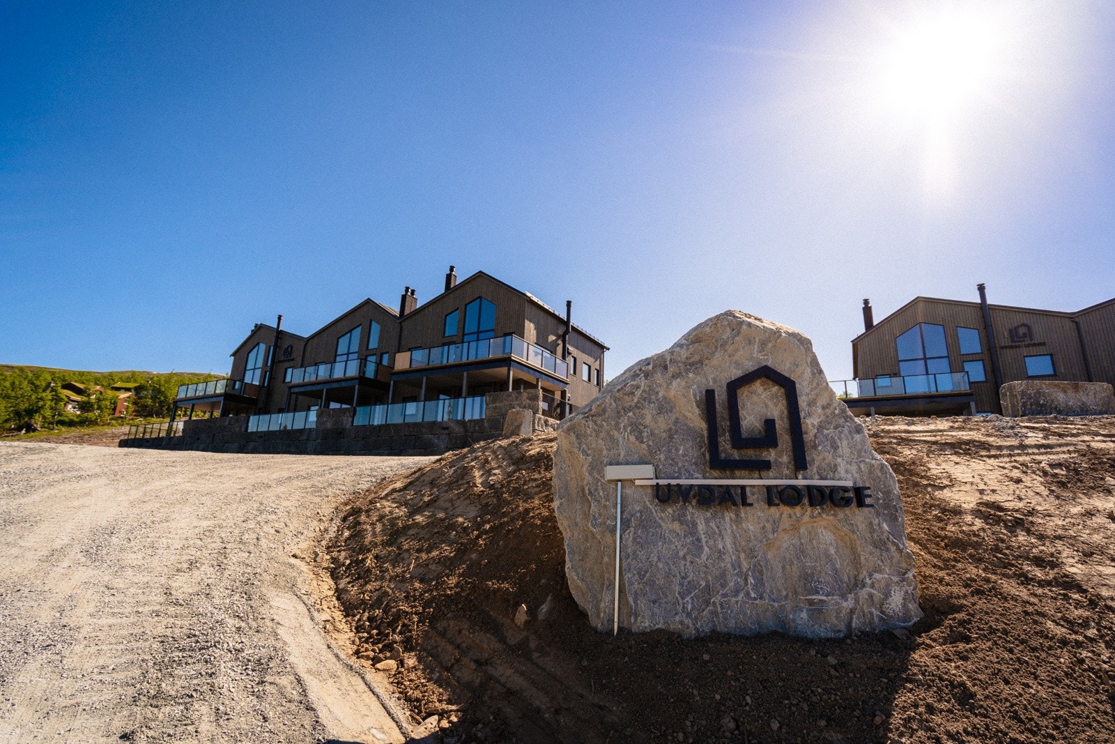 Velkommen til Uvdal Lodge - Legg merke til uteområdet og hvor flott det er opparbeidet med. Galleribilde