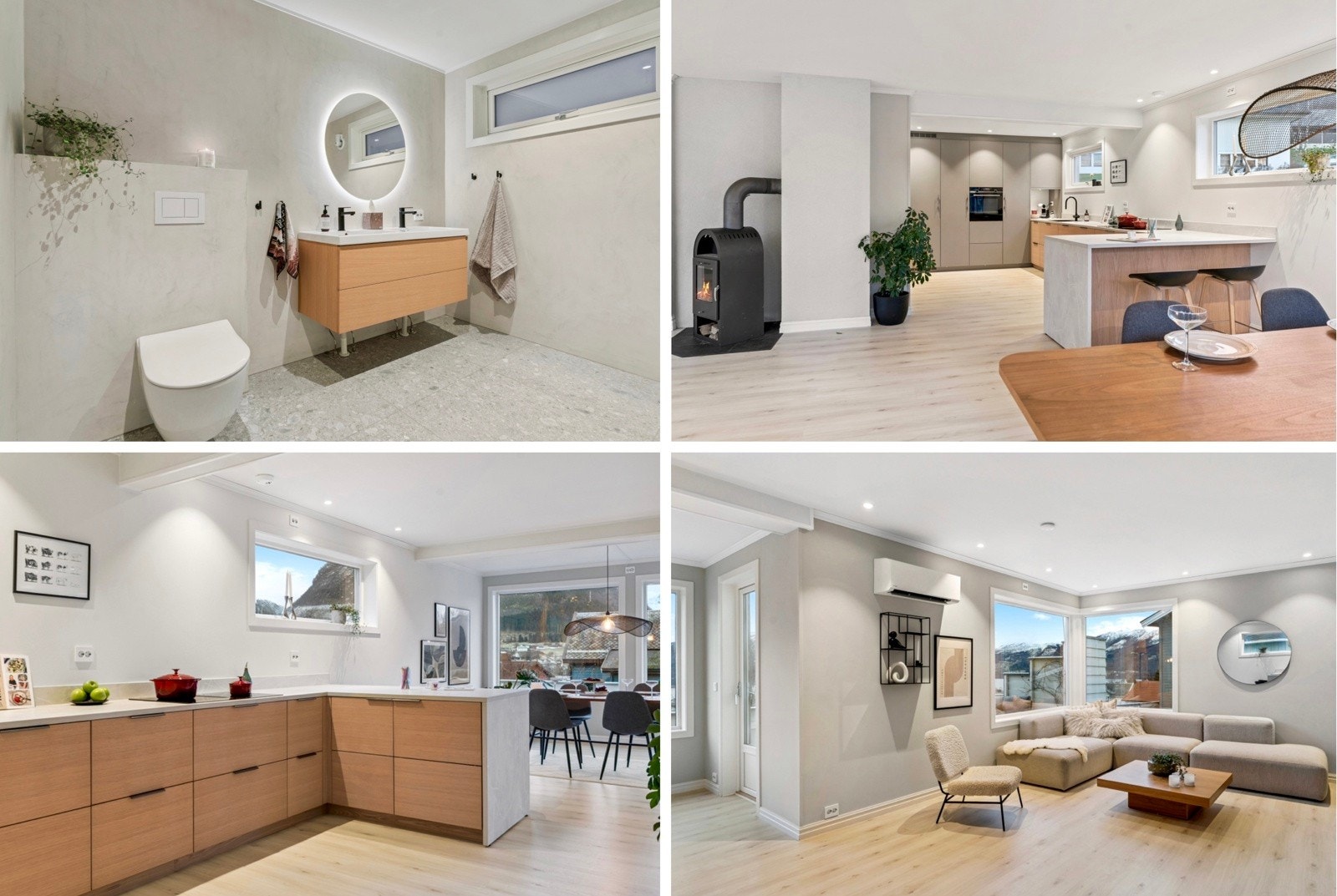 Ein moderne og stilfull bustad med fine løysingar og gode bukvalitetar - Velkomen til visning! Galleribilde