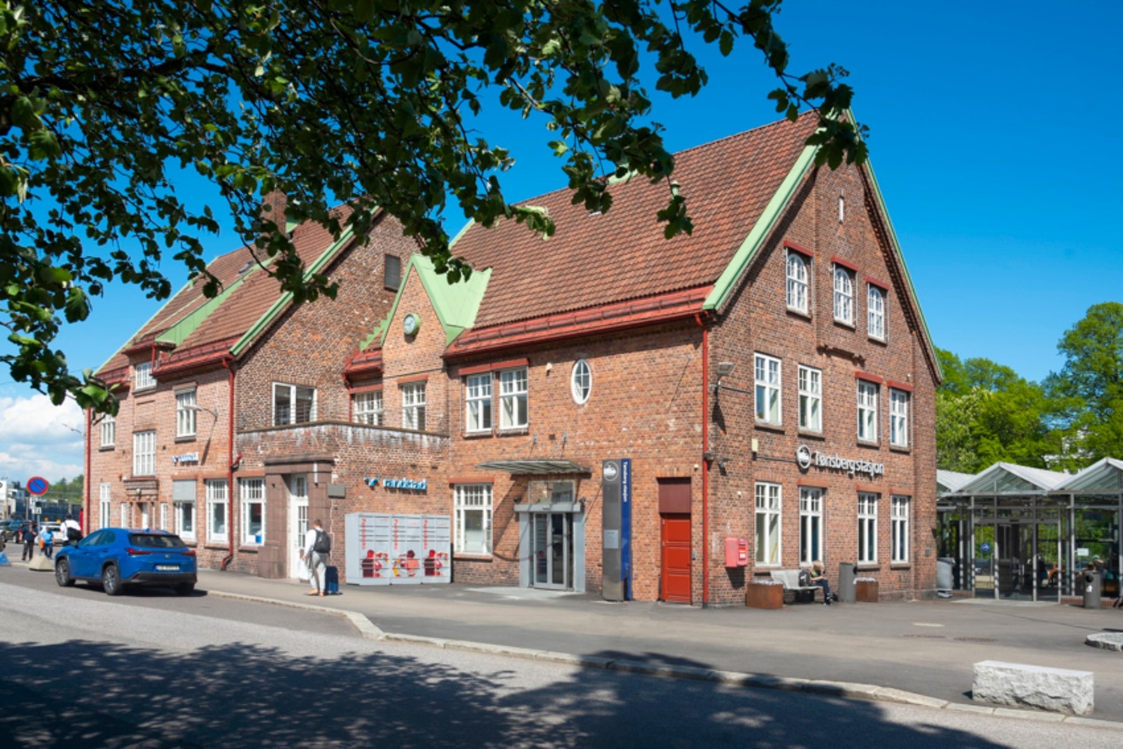 Togstasjonen tar deg mot Skien og Oslo med enkelhet Galleribilde