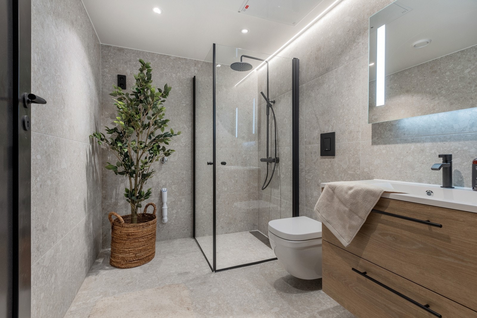 Romslig bad Galleribilde