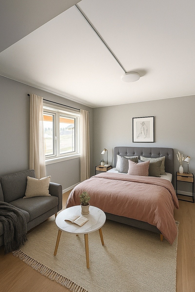 Illustert løsning - Soverom 1 Galleribilde