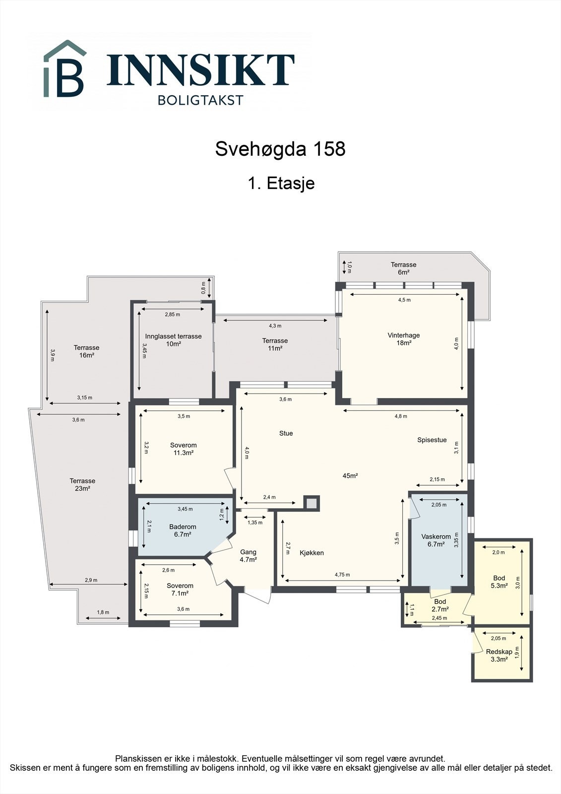 Planskisse. Galleribilde