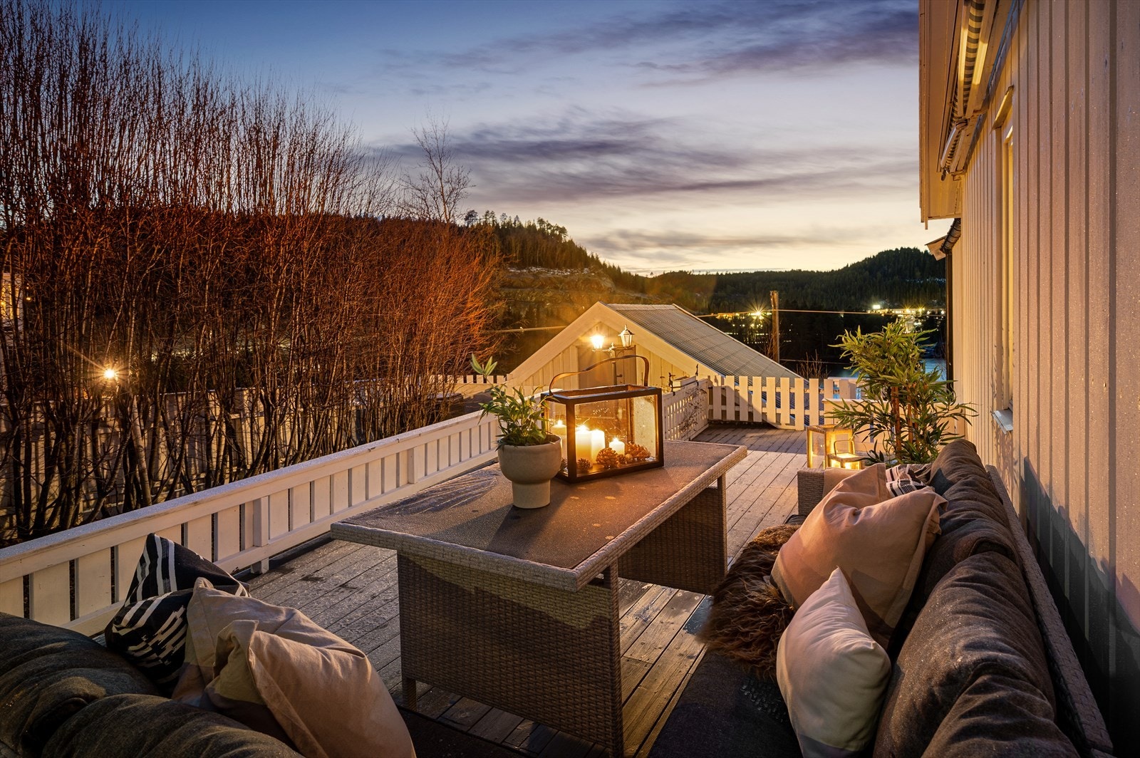 Her kan du nyte utsikten mot Kindsethtjønna. Galleribilde